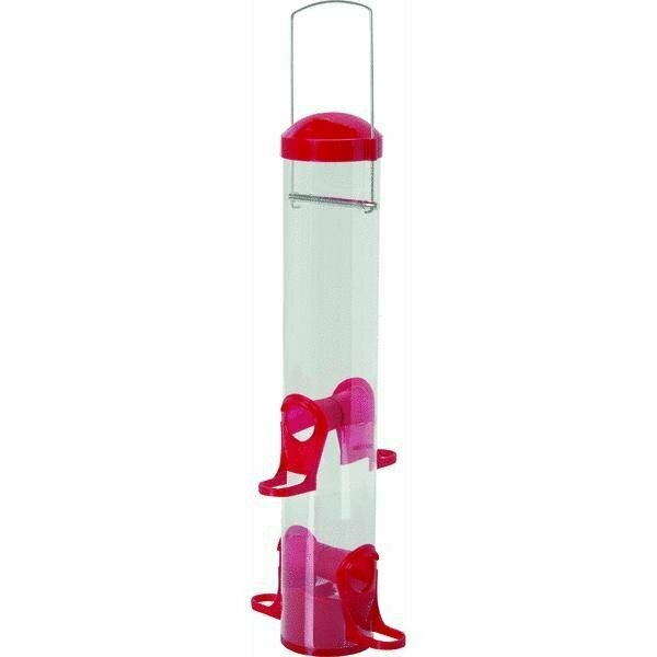 Hiatt Mfg Belle Fleur 15 Seed Tube Bird Feeder 50100